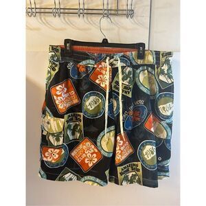 Caribbean xl shorts Island Supply NB-12 Blue multi. rn#0100546